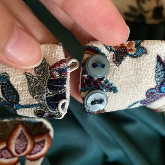 Zara Floral backless Mini Dress - Picture 8 of 9